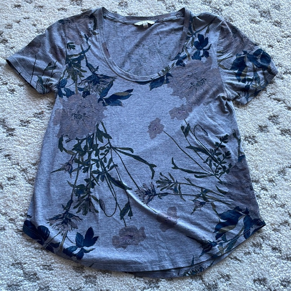 Floral Lucky Brand Tshirt